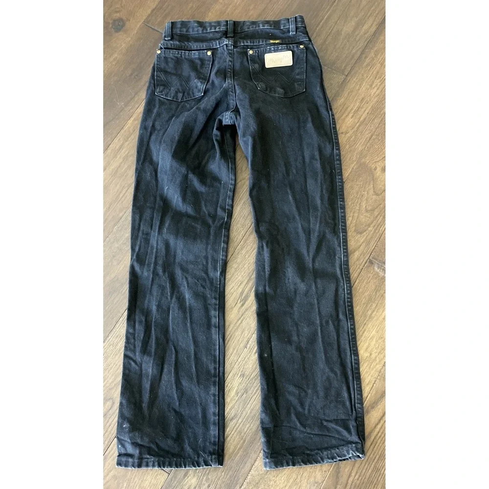 Boys‎ Wrangler Black Jean 1013MWBBK Size 16R